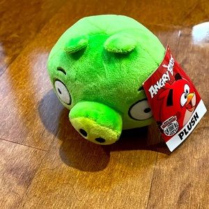 Angry birds green plush brand new best offer